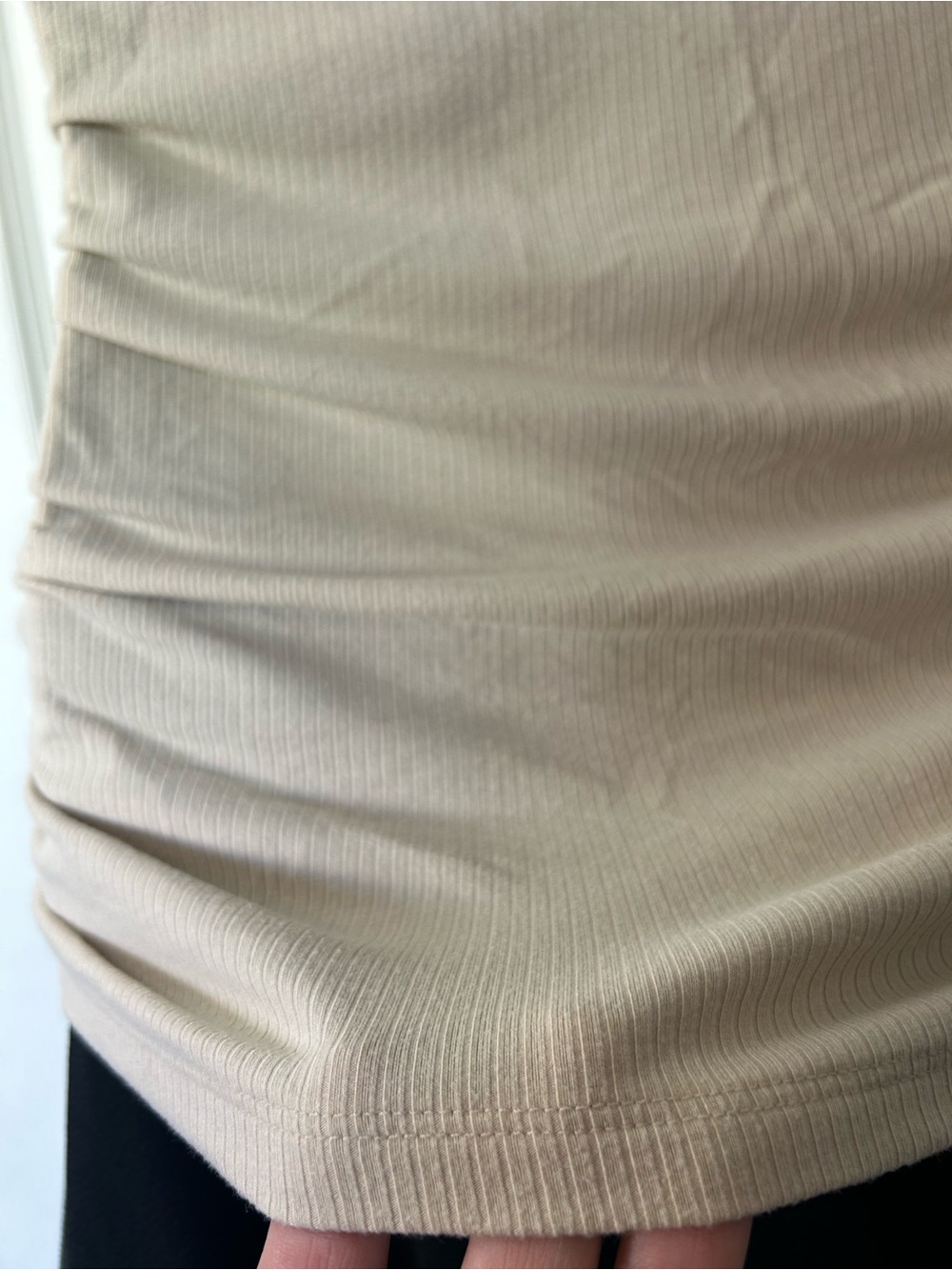 Torrid Super Soft Ribbed Ruched Side Tank Top – Size 1 - Picture 8 of 11
